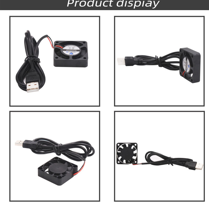 Cooling Fan 40Mm 3D - 40mm 5V DC Brushless Fan 40x40x10mm