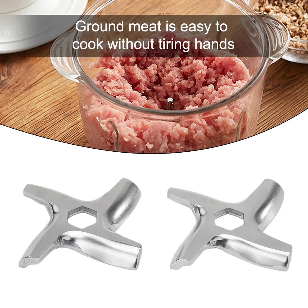 3D Printing Grinder - 2Pcs Mincer Blades Meat Grinder Parts