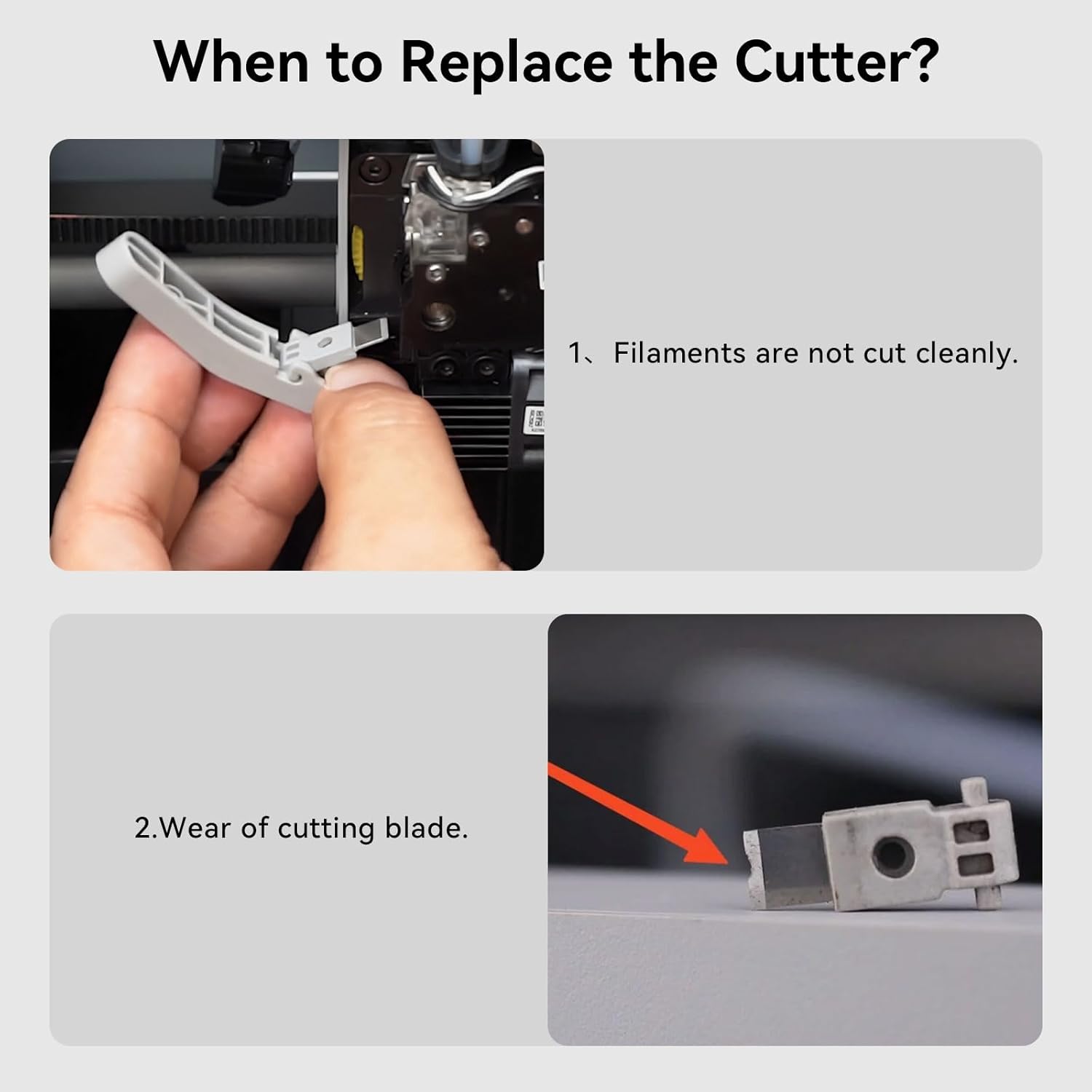 Replacement Filament Cutter fo - đánh giá và giá 3D Printing Xyz