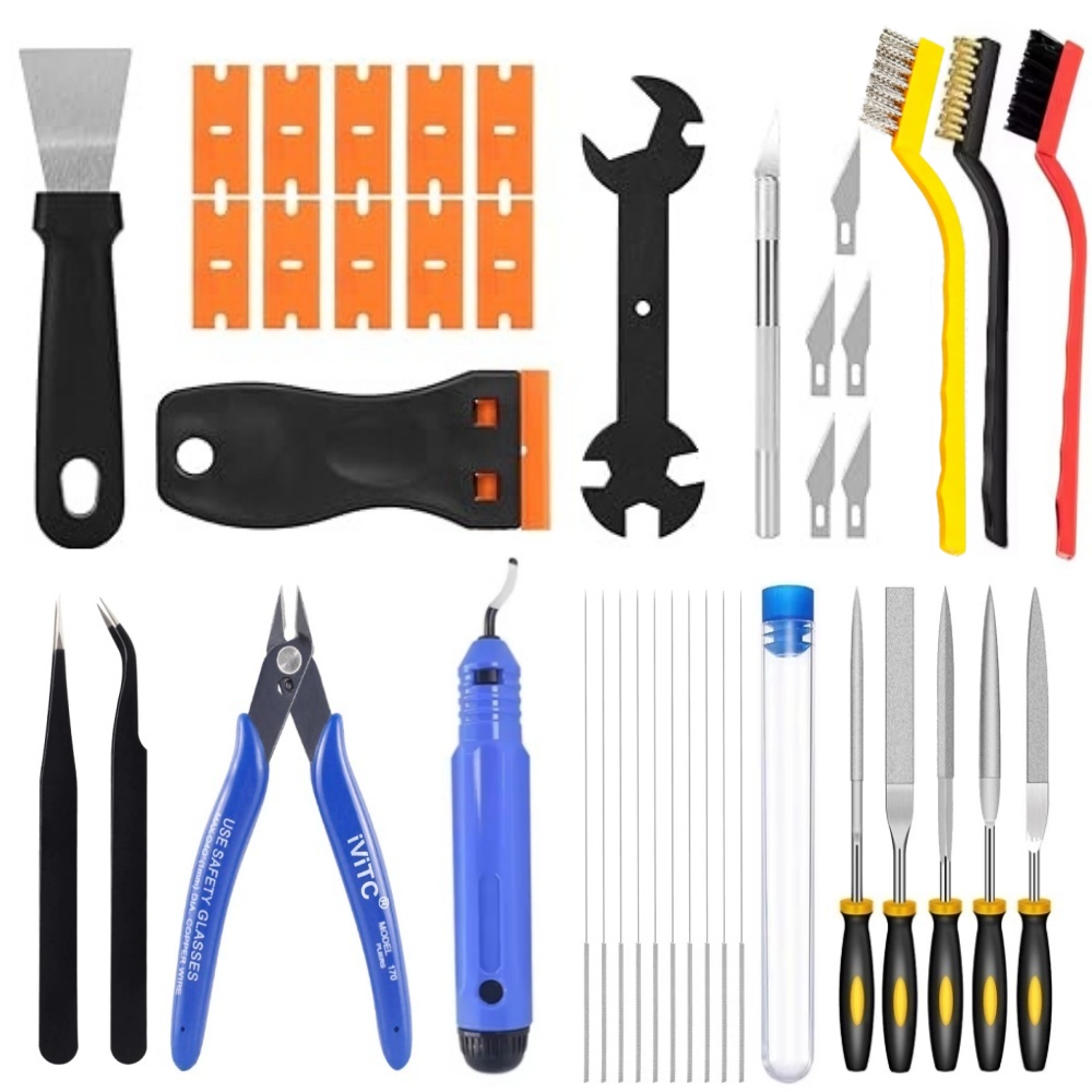 40PCS 3D Printer Tools, Scrape - đánh giá và giá 3D Printing File Free
