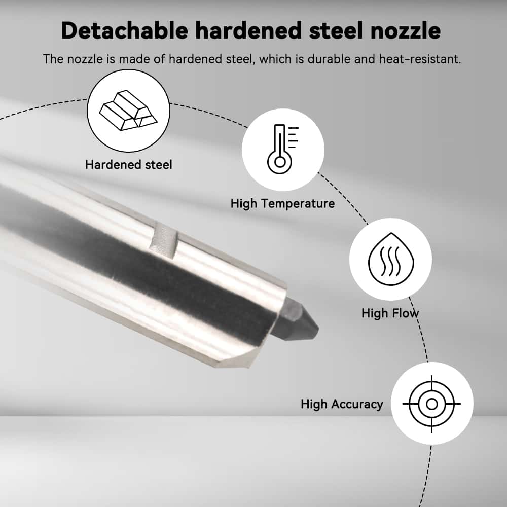 For Bambu Lab P2S H2C Upgraded - đánh giá và giá Nozzle 0.4Mm Hardened