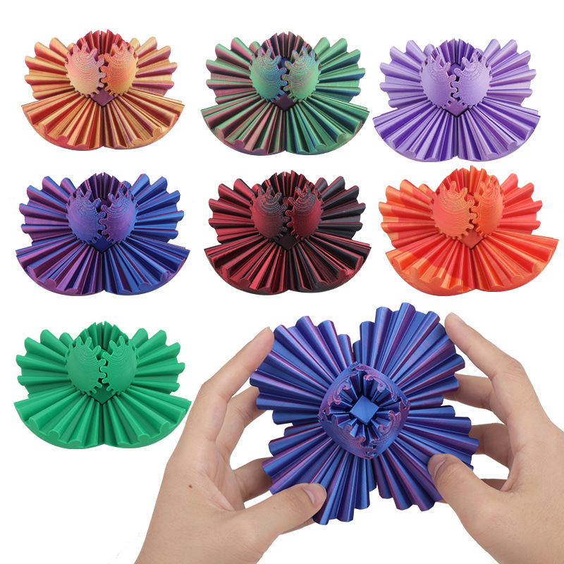 3D Printed Gear Ball Spin Deco - đánh giá và giá 3D Printing Gears