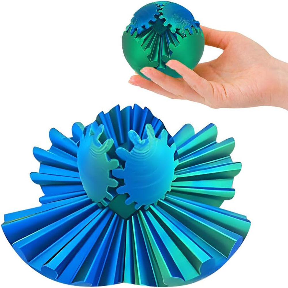 Gear Ball 3D Printed Fidget To - đánh giá và giá 3D Printing Gears