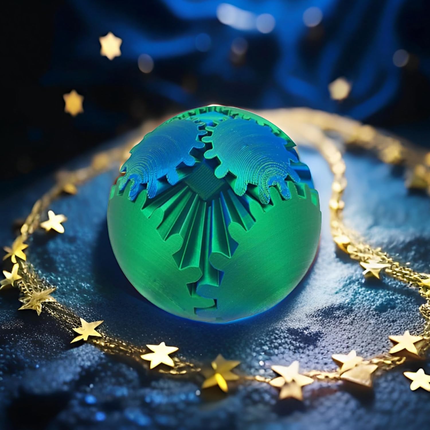 Gear Ball 3D Printed Fidget To - đánh giá và giá 3D Printing Gears