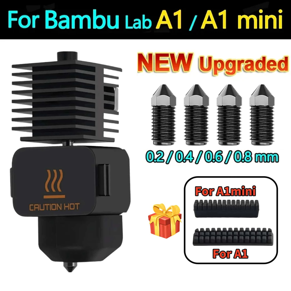 Upgrade Hotend Kit for Bambu L - đánh giá và giá Nozzle 0.4Mm Hardened