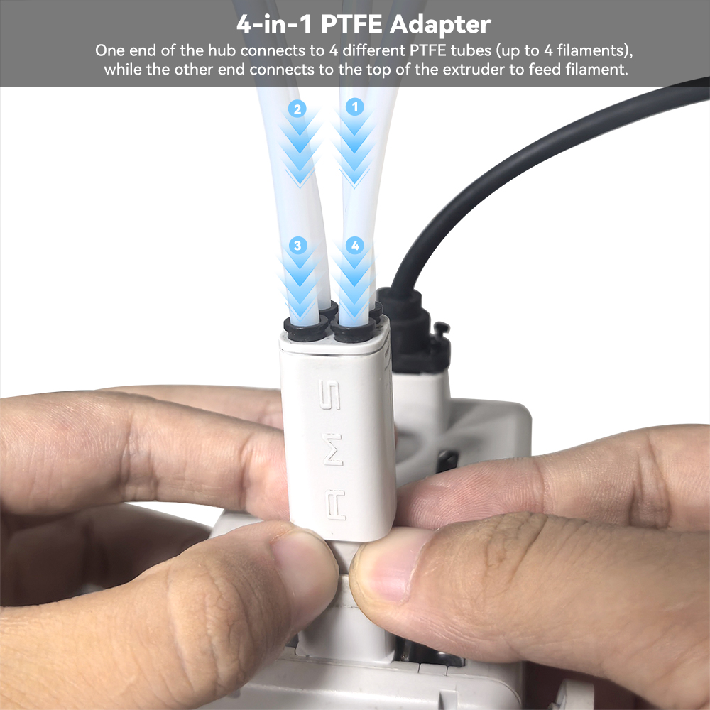 Upgraded 4-in-1 PTFE AdapterFo - đánh giá và giá 3D Printing Xyz