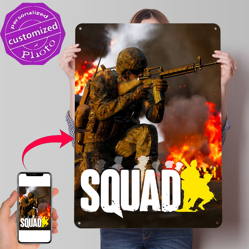 Squad Video Game Cover Art Pos - đánh giá và giá 3D Printing Videos