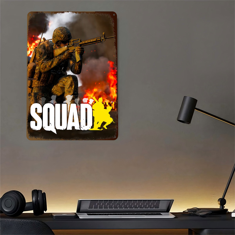 Squad Video Game Cover Art Pos - đánh giá và giá 3D Printing Videos