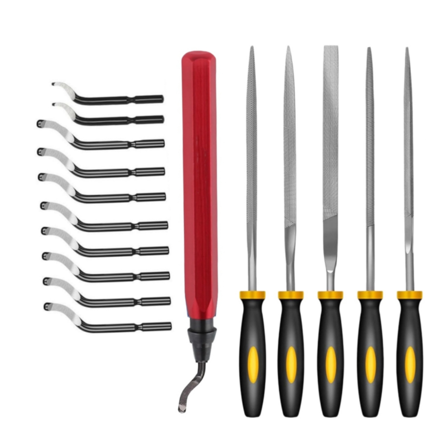Deburring Tool Set with 11Pcs  - đánh giá và giá 3D Printing File Free