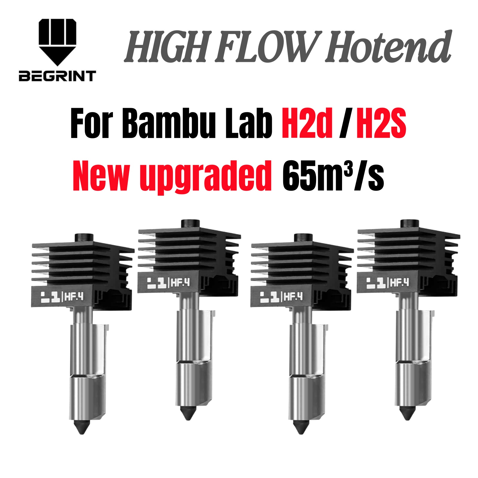 For Bambu Lab H2S H2D High flo - đánh giá và giá Nozzle 0.4Mm Hardened