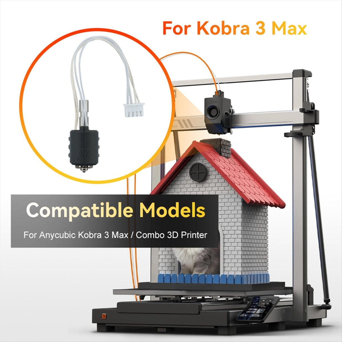 A64I For 3 Max Hotend Integrat - đánh giá và giá Nozzle 0.4Mm Hardened