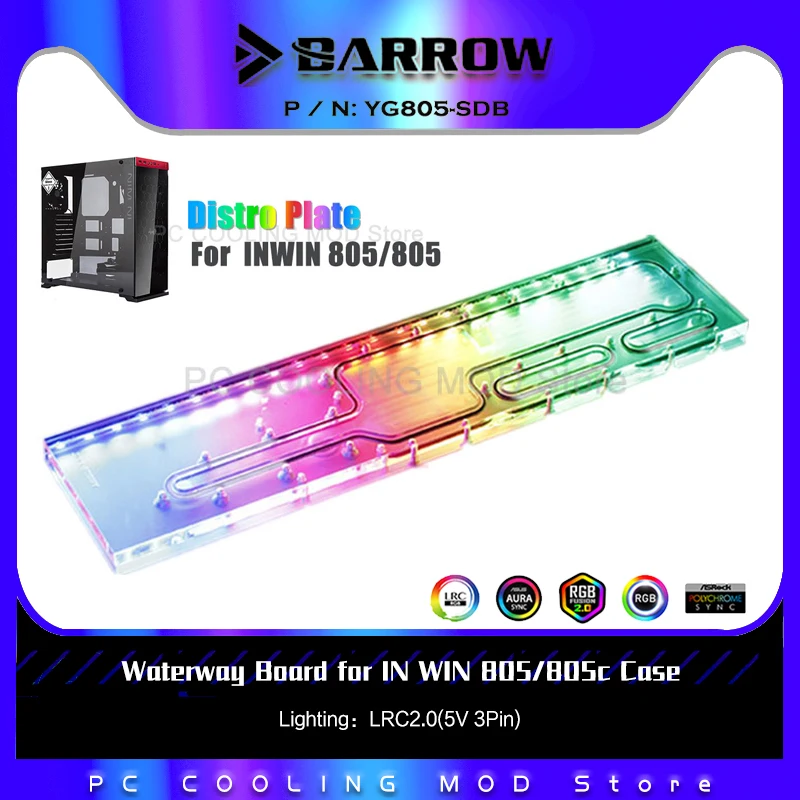 Barrow Distro plate For IN WIN - đánh giá và giá Build Plate