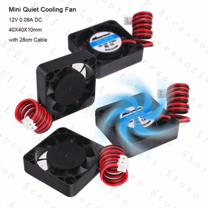 F 4X 12V Laptop 3D Printer DVR - đánh giá và giá Cooling Fan 40Mm 3D