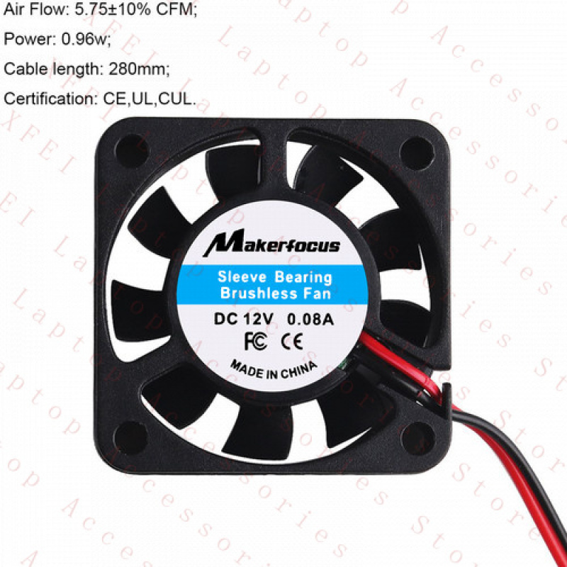 F 4X 12V Laptop 3D Printer DVR - đánh giá và giá Cooling Fan 40Mm 3D