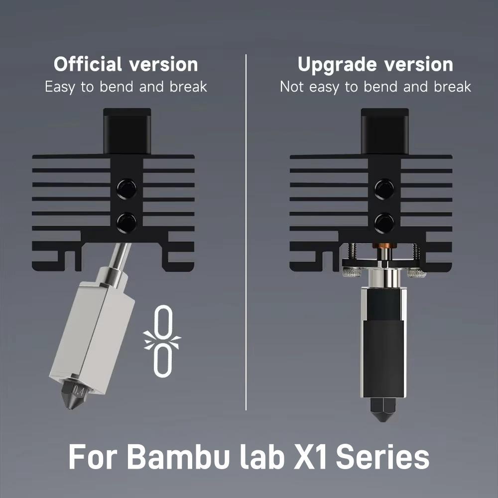 For Bambu Lab X1C P1P P1S Comp - đánh giá và giá Nozzle 0.4Mm Hardened