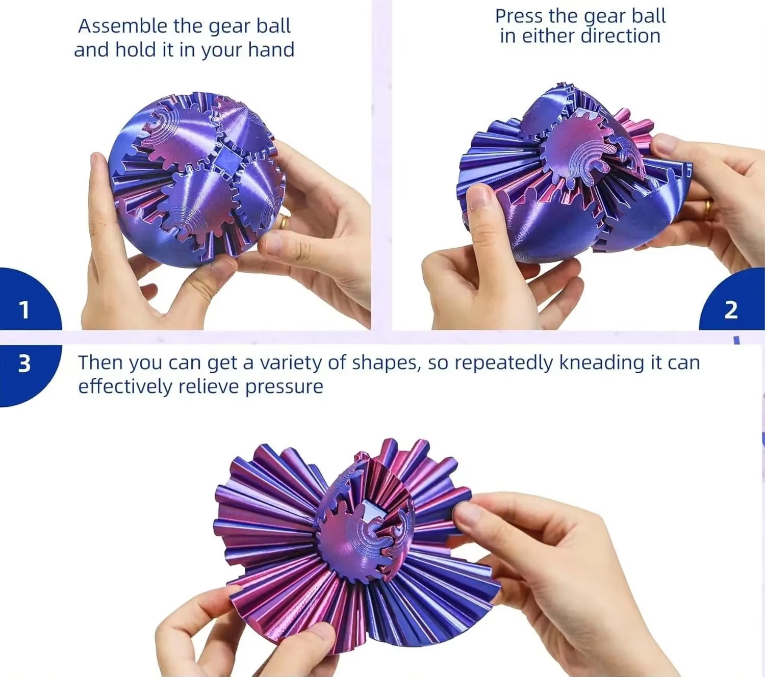 3D Printed Transformable Gear  - đánh giá và giá 3D Printing Gears