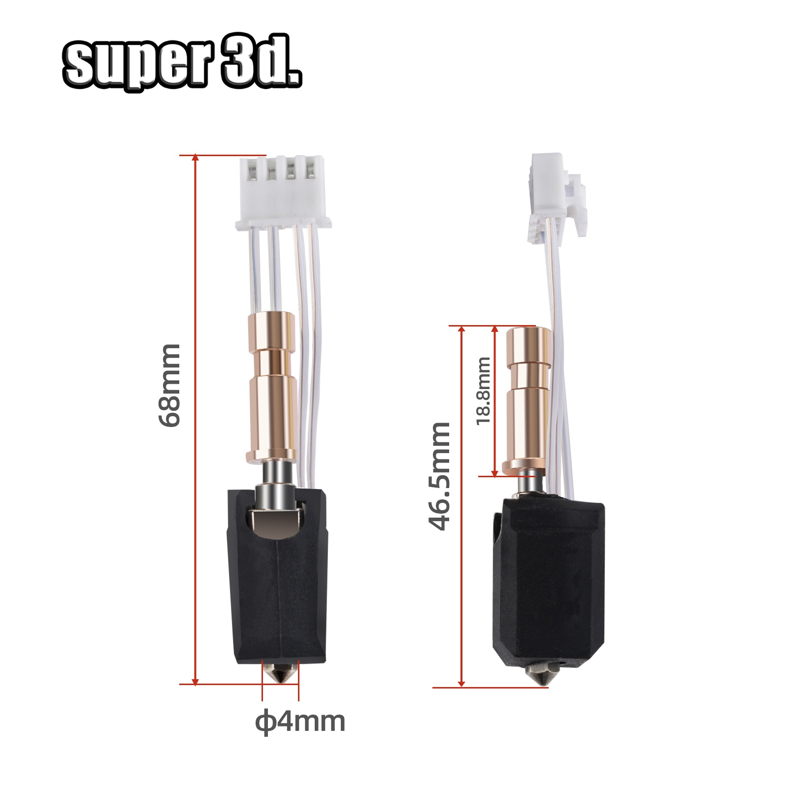 For Anycubic Kobra S1 Hotend K - đánh giá và giá Nozzle 0.4Mm Hardened