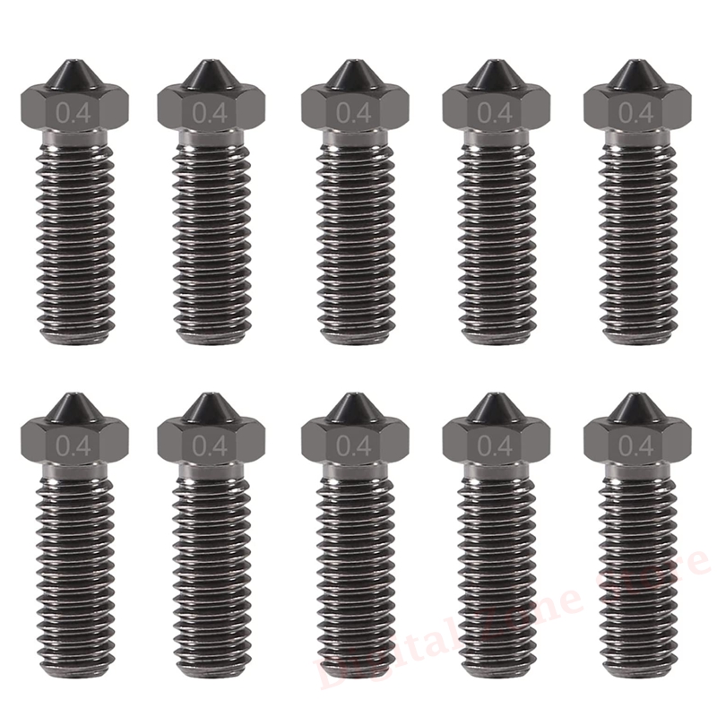 10pcs V6 Hardened Steel Volcan - đánh giá và giá 3D Printing Xyz