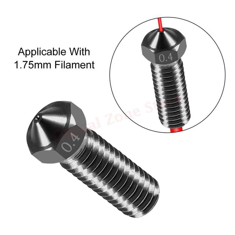 10pcs V6 Hardened Steel Volcan - đánh giá và giá 3D Printing Xyz