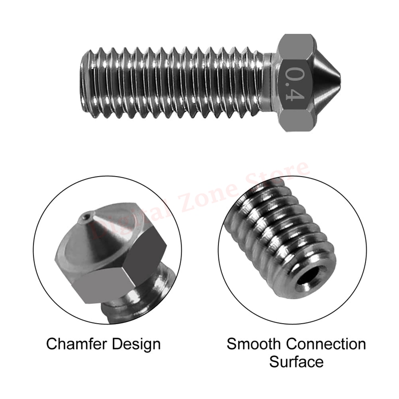 10pcs V6 Hardened Steel Volcan - đánh giá và giá 3D Printing Xyz