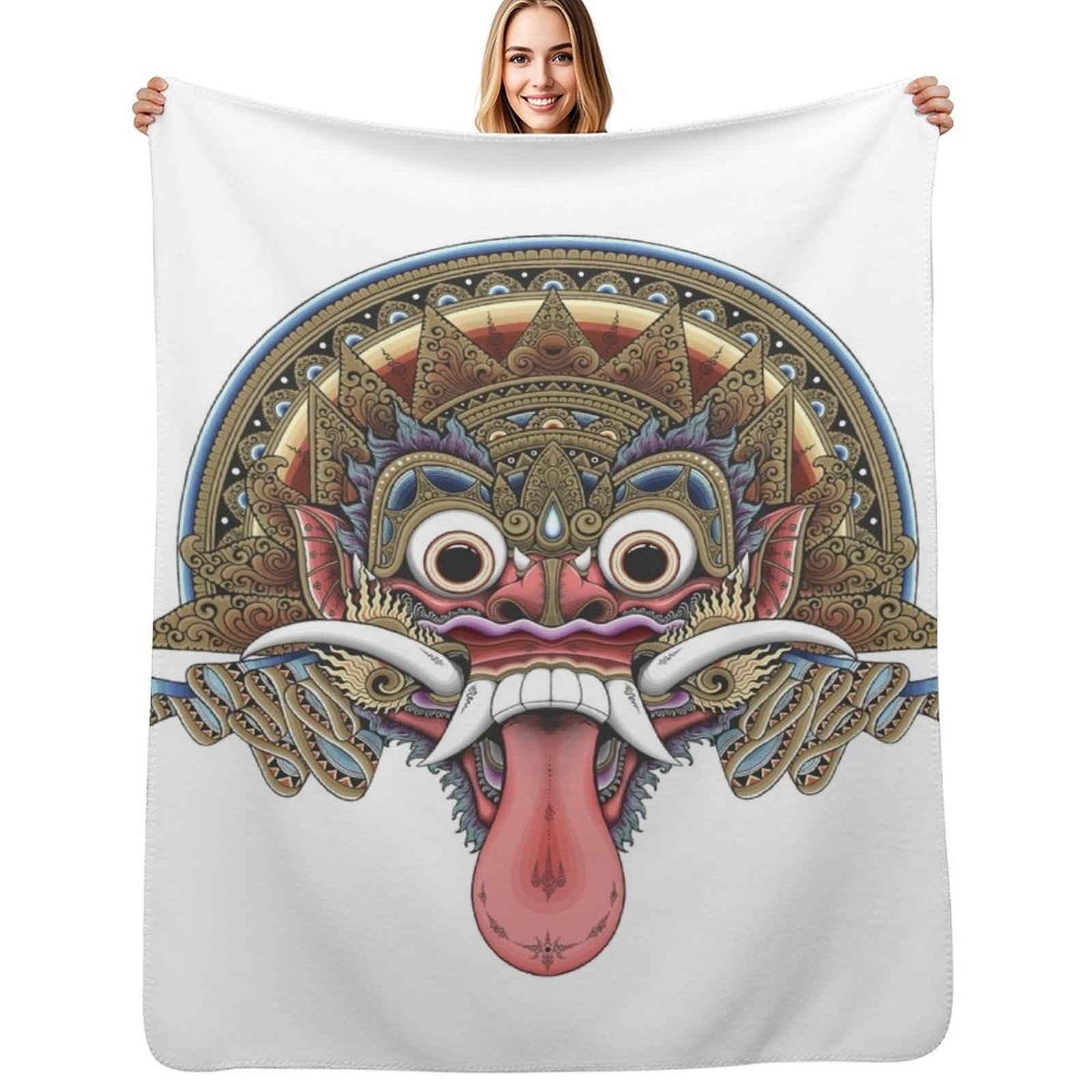 Bali Boma Throw Blanket Spring - đánh giá và giá 3D Printing Bali