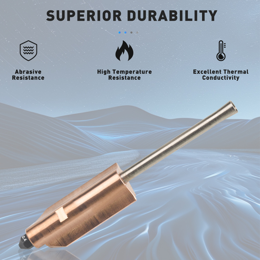 For Flashforge AD5X Bimetallic - đánh giá và giá Nozzle 0.4Mm Hardened