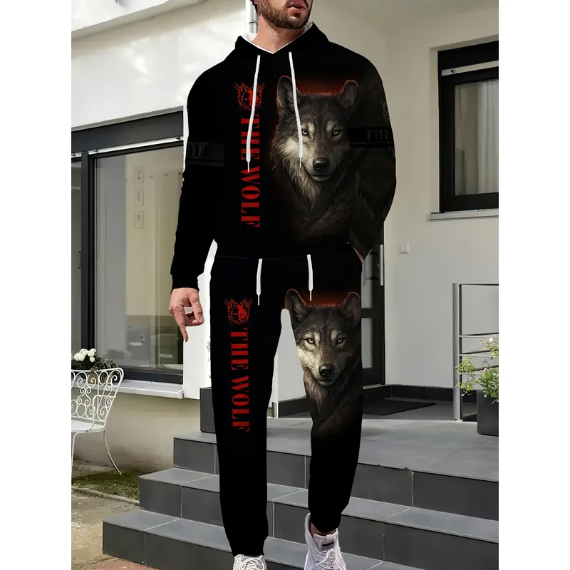 Men's Fashion Sweater Set Wolf - đánh giá và giá 3D Printing Design Free