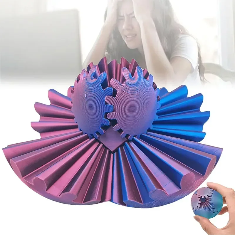 3D Printed Gear Ball Spin Ball - đánh giá và giá 3D Printing Gears