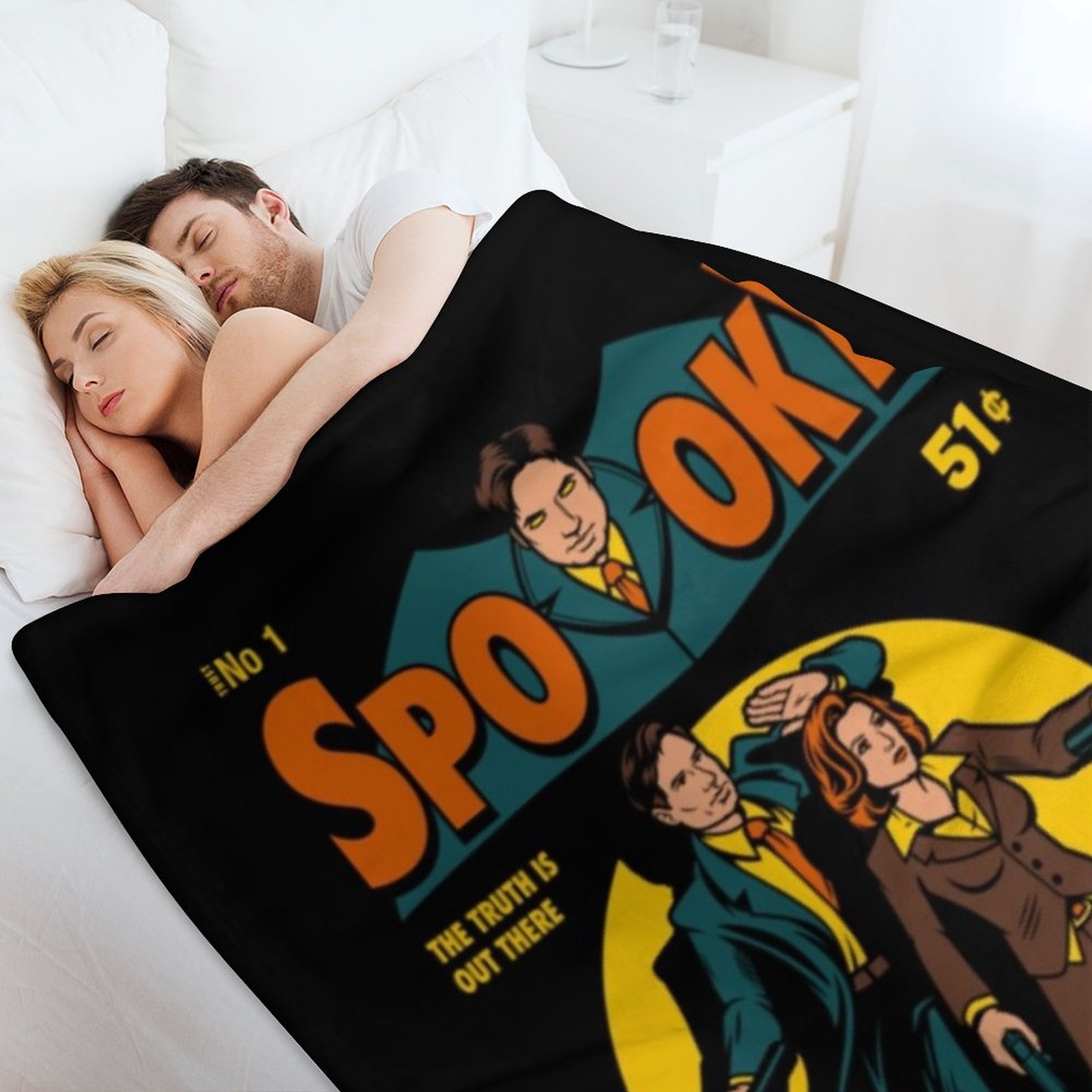 X Files, Spooky Comic Throw Bl - đánh giá và giá 3D Printing File Free
