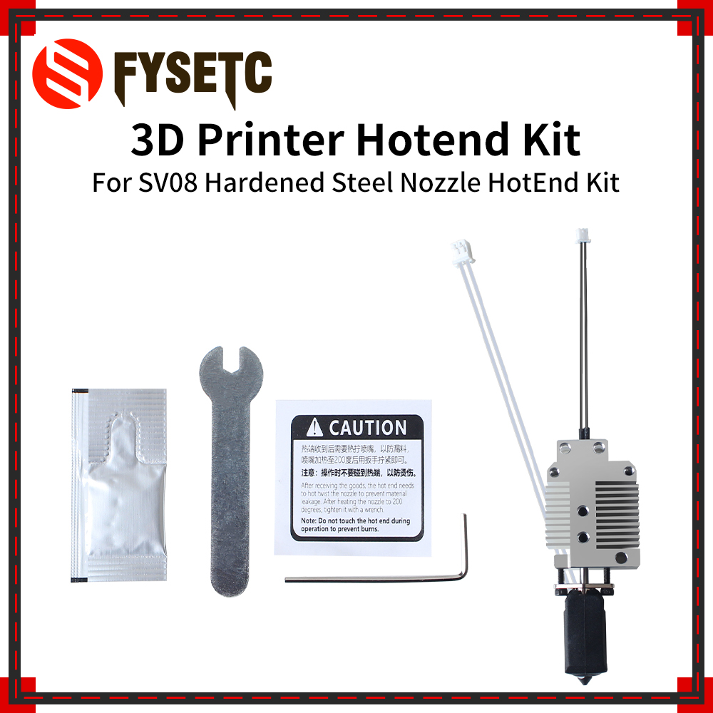For SV08 Upgraded Hardened Ste - đánh giá và giá Nozzle 0.4Mm Hardened