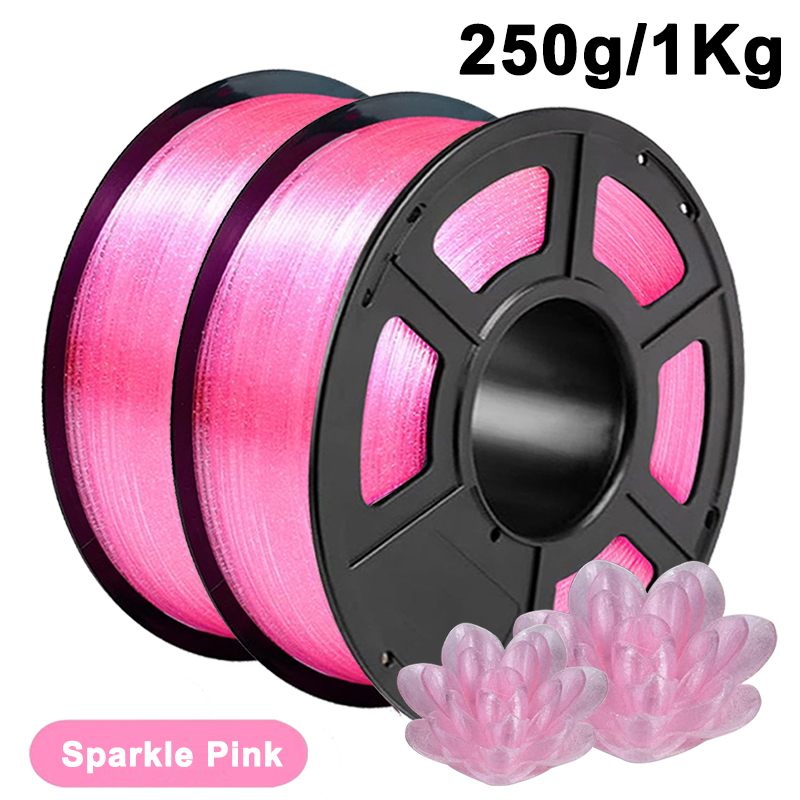 250g 1Kg PLA Crystal Sparkle P - đánh giá và giá 3D Printing Glass