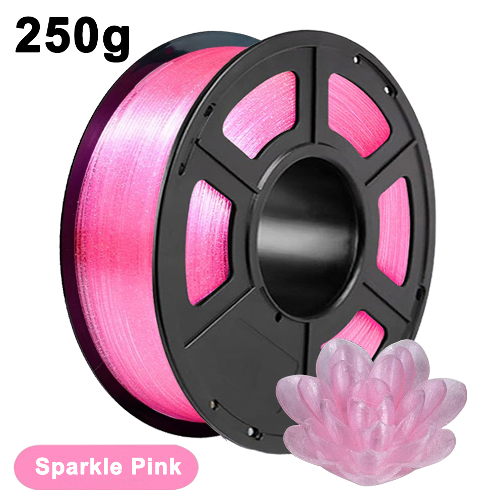 250g 1Kg PLA Crystal Sparkle P - đánh giá và giá 3D Printing Glass