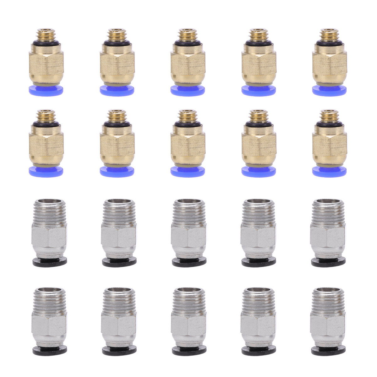 20Pcs Straight Pneumatic Push  - đánh giá và giá 3D Printer Extruder