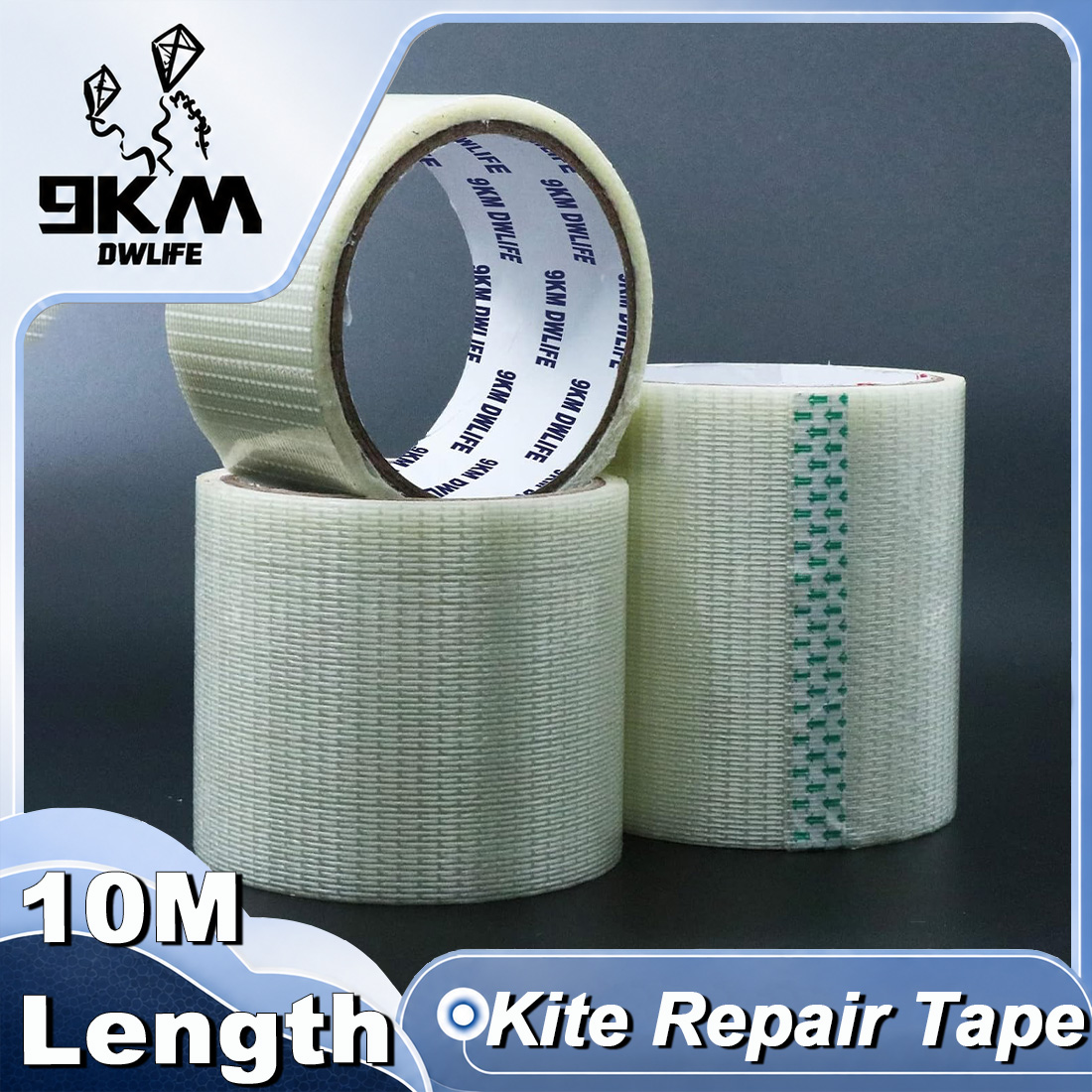 9KM DWLIFE Kite Repair Tape Cl - đánh giá và giá Asa Filament Outdoor