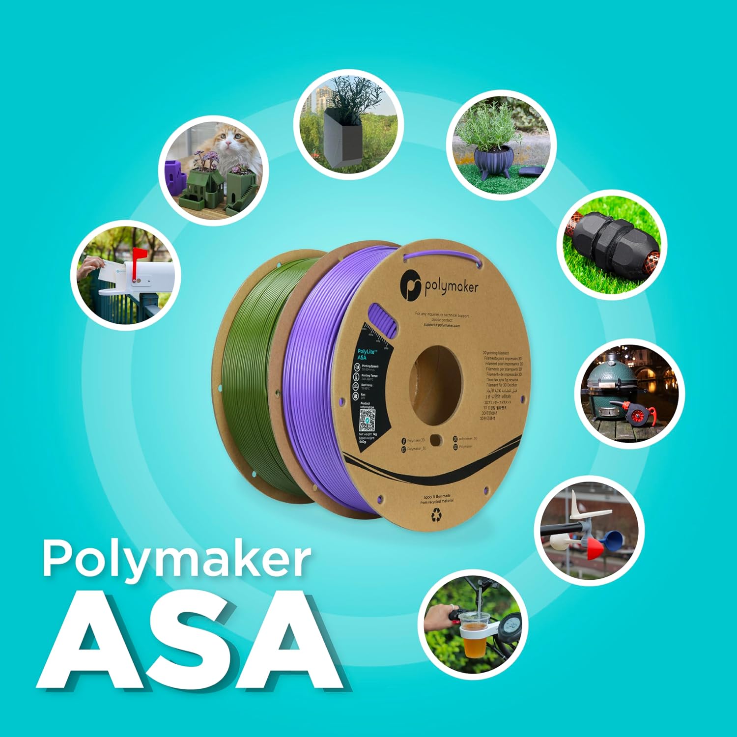 ^For ASA Filament 1.75mm 5KG W - đánh giá và giá Asa Filament Outdoor