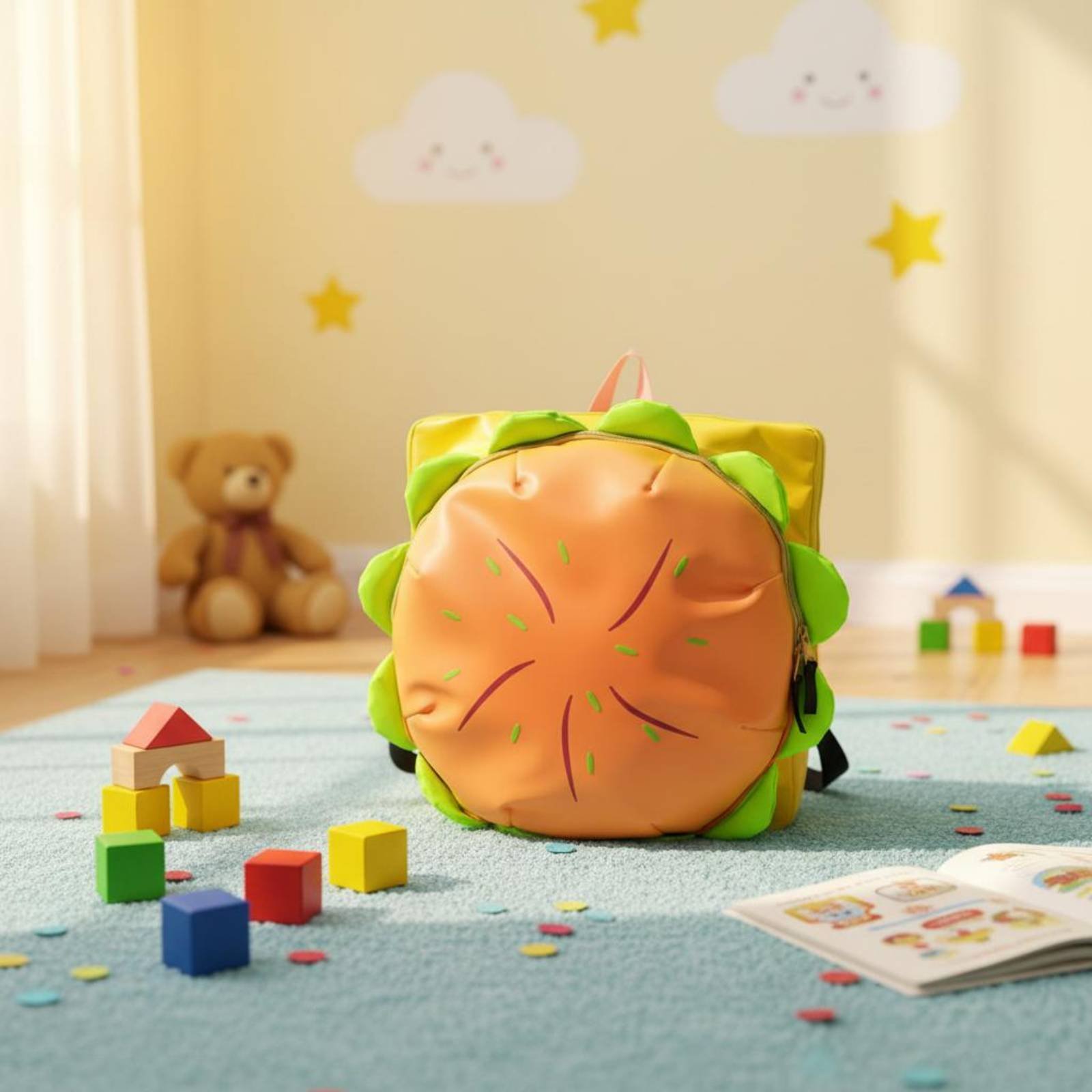 Hamburger Backpack Cute Cartoo - đánh giá và giá 3D Printing Design Free