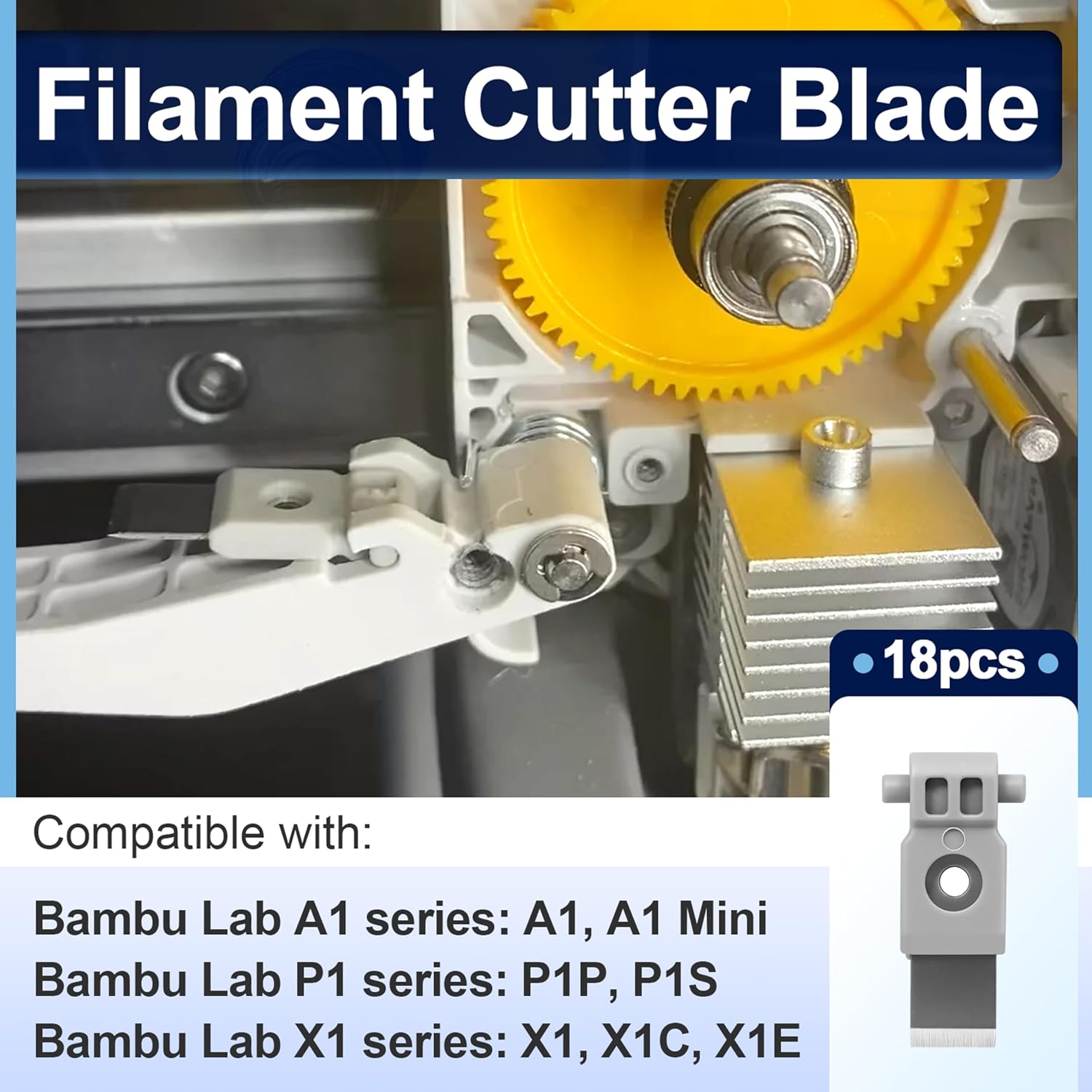 For Bambulab P2S Filament Cutt - đánh giá và giá 3D Printing Xyz
