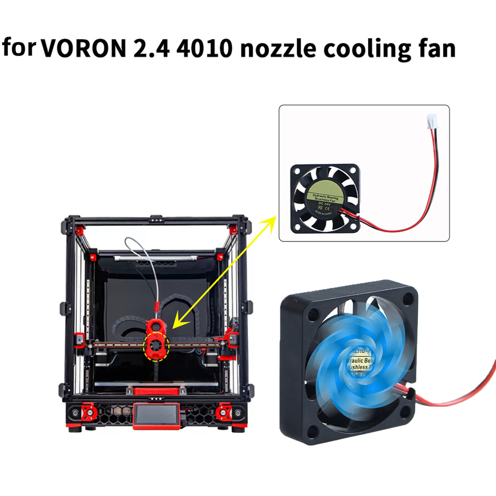 4010 Hydraulic Exhaust Fan Coo - đánh giá và giá Cooling Fan 40Mm 3D
